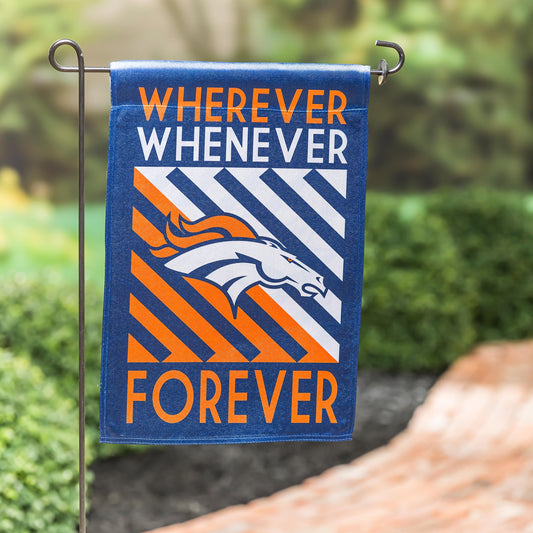 Denver Broncos WWF Fan Garden Flag