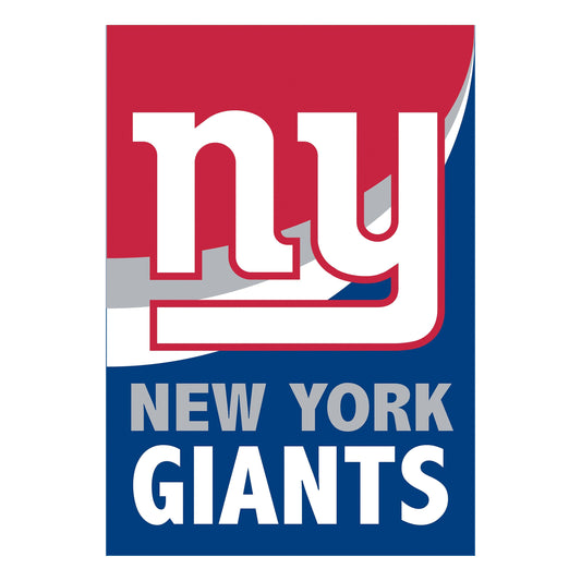 New York Giants Burlap Flag GDN Size