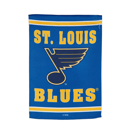 Embossed Suede Flag, GDN Size, St Louis Blues