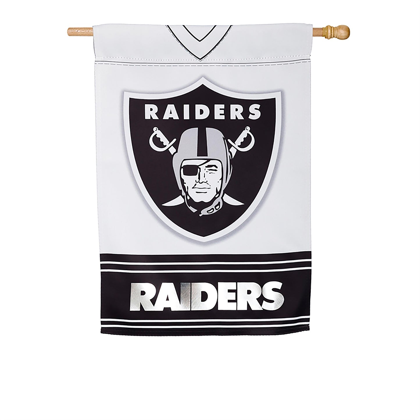 Flag, DS Suede, Foil, Reg, Jersey, Las Vegas Raiders