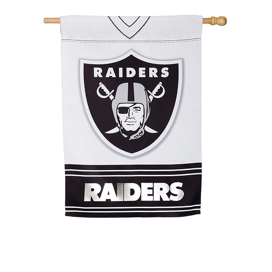 Flag, DS Suede, Foil, Reg, Jersey, Las Vegas Raiders