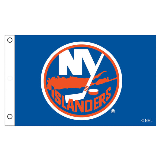 New York Islanders Single Sided Flag w/ 2 Grommets, 3'x5'