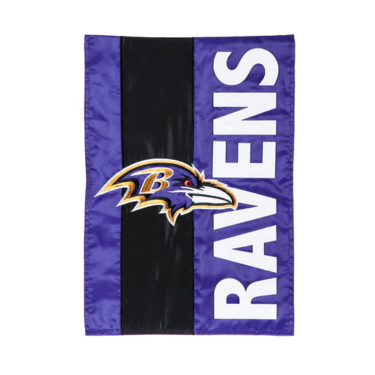 Baltimore Ravens Embellished Garden Flag