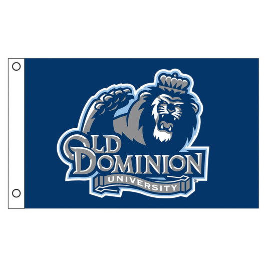 Old Dominion University (ODU) Single Sided Flag w/ 2 Grommets, 3'x5'
