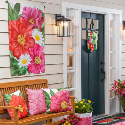 Blooming House Suede Flag