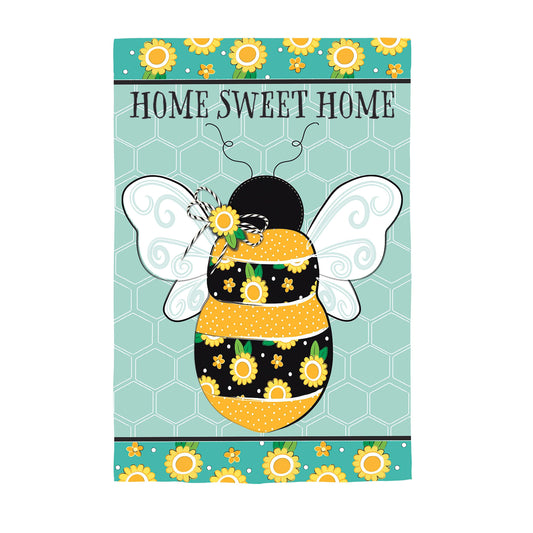 Home Sweet Home Bee Linen House Flag