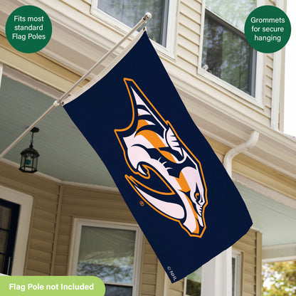 3'x5' Single Sided Flag w/ 2 Grommets, Nashville Predators