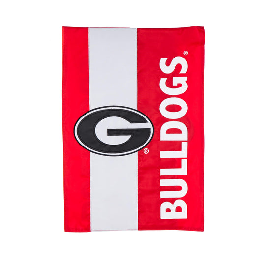 University of Georgia Embellished Garden Flag
