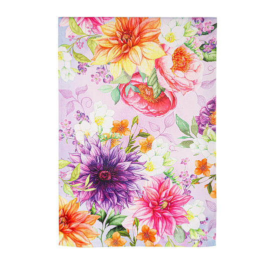 Rhapsody in Bloom Suede House Flag