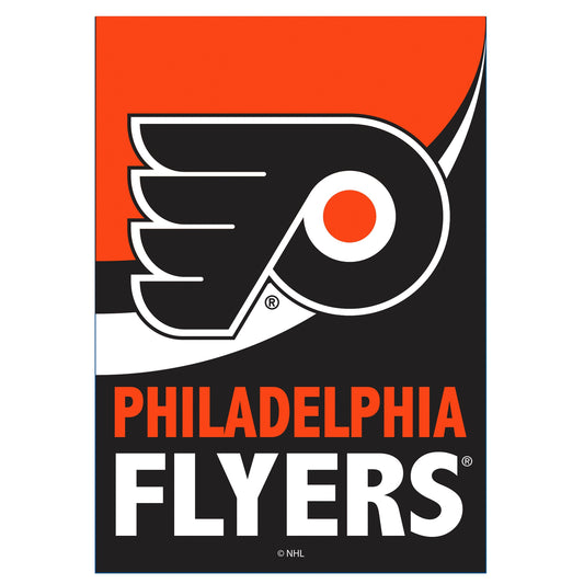 Philadelphia Flyers Burlap House Flag