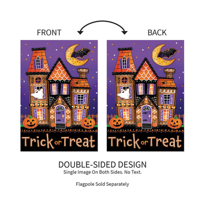 Trick or Sweets Lustre Garden Flag