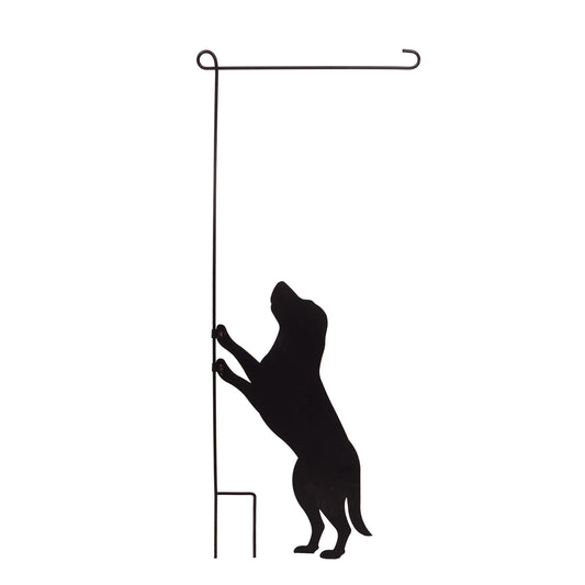 Decorative Garden Flag Stands, Dog