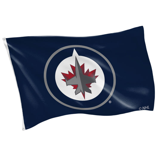 Winnipeg Jets Single Sided Flag w/ 2 Grommets, 3'x5'