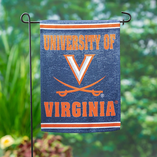 Embossed Suede Flag, GDN Size, University of Virginia
