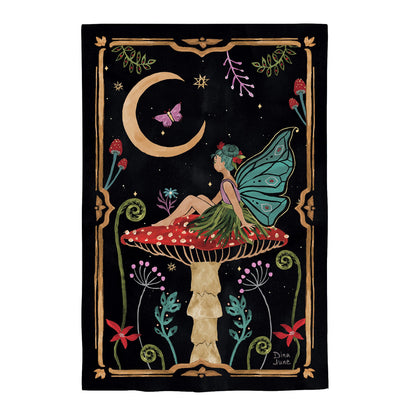 Fairy Wonderland Reversible Lustre House Flag