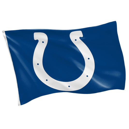 Indianapolis Colts Single Sided Flag w/ 2 Grommets, 3'x5'