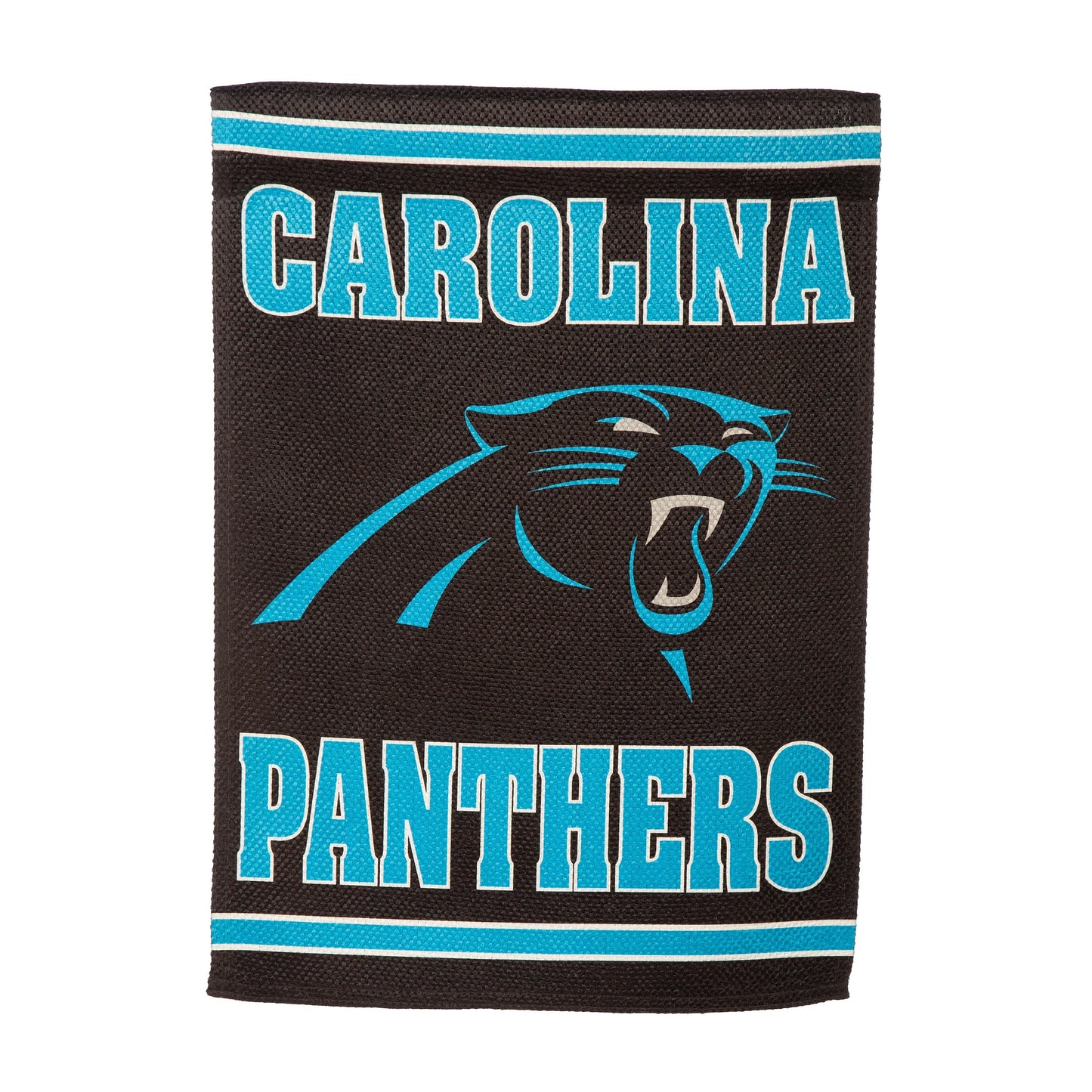 Embossed Suede Flag, GDN Size, Carolina Panthers