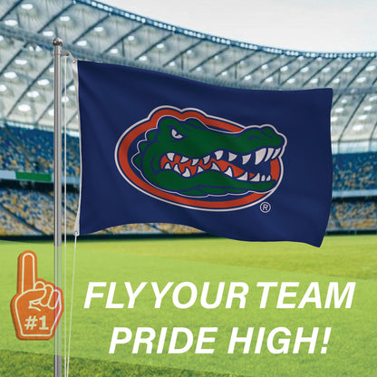 University of Florida Single Sided Flag w/ 2 Grommets, 3'x5'