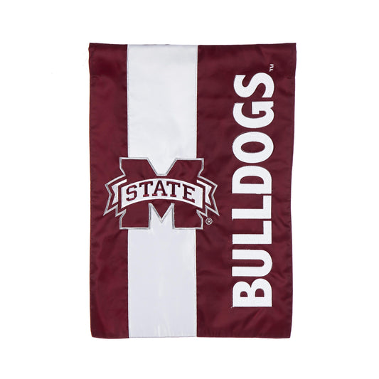 Mississippi State University Embellished Garden Flag