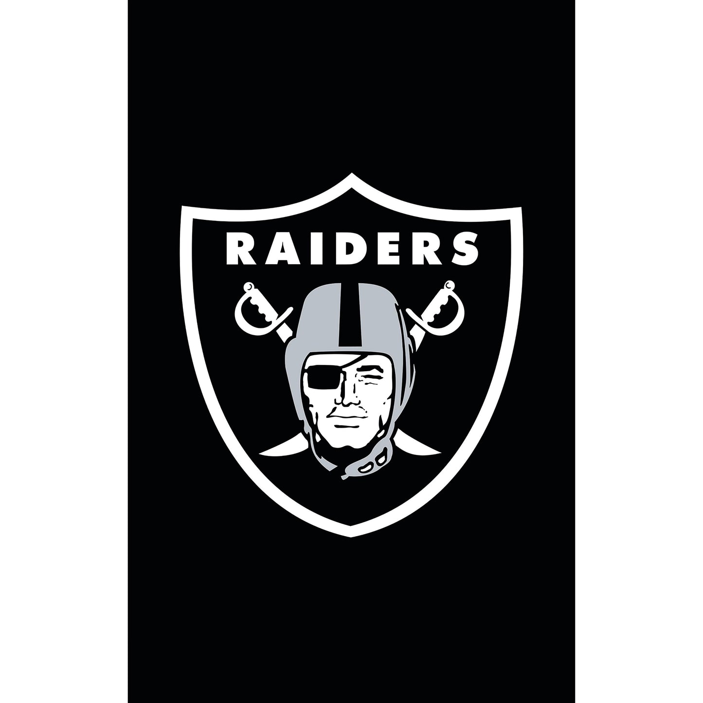 Applique Flag, Reg, Las Vegas Raiders