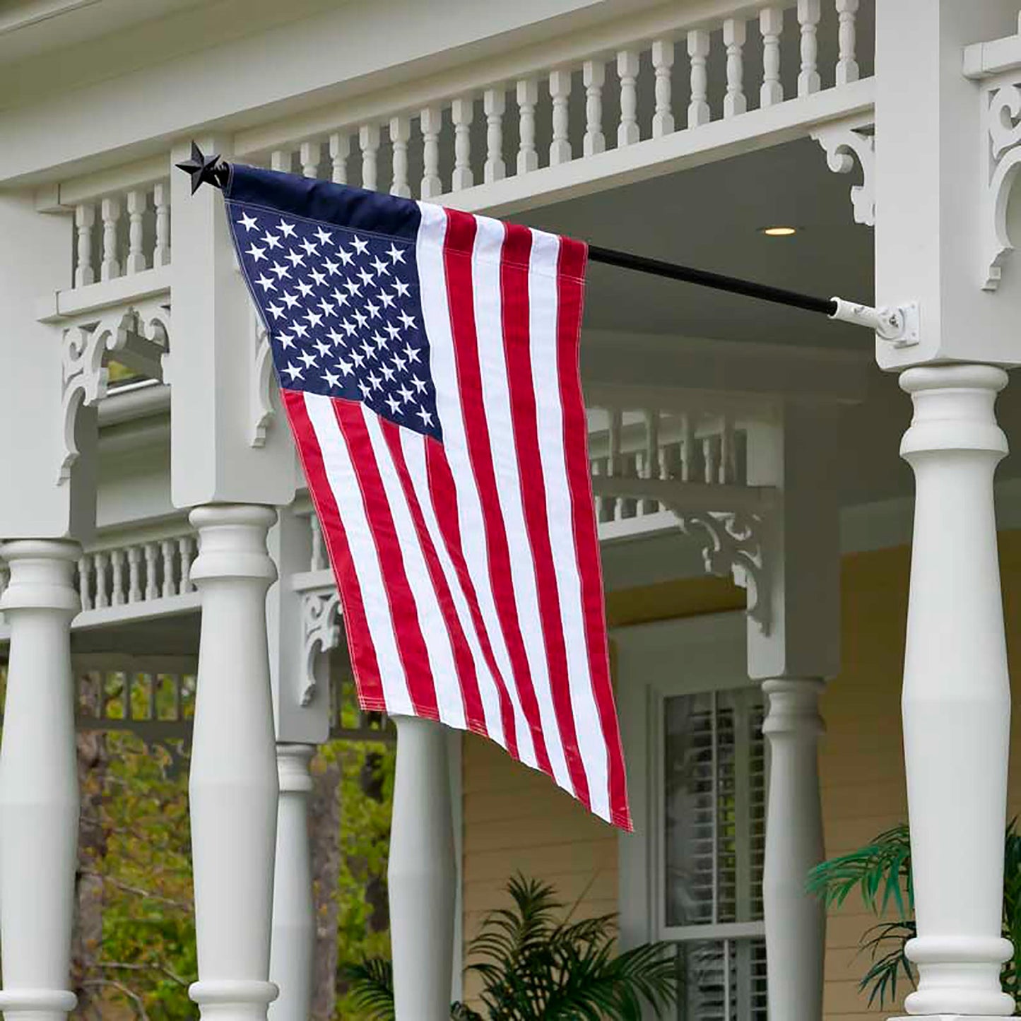 American Flag House Applique Flag