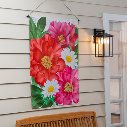 Blooming House Suede Flag