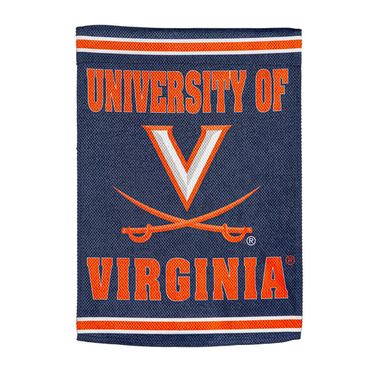 Embossed Suede Flag, House Size, University of Virginia