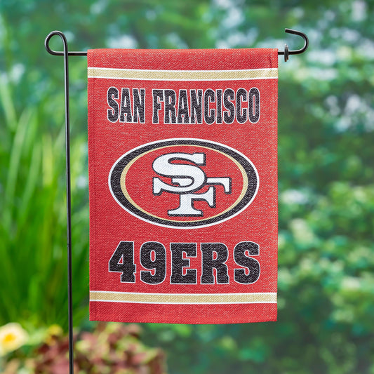 Embossed Suede Flag, GDN Size, San Francisco 49ers