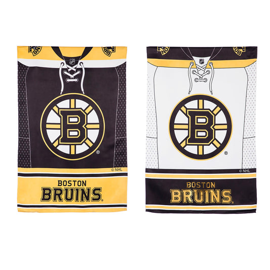 Flag, DS Suede, Foil, Reg, Jersey, Boston Bruins