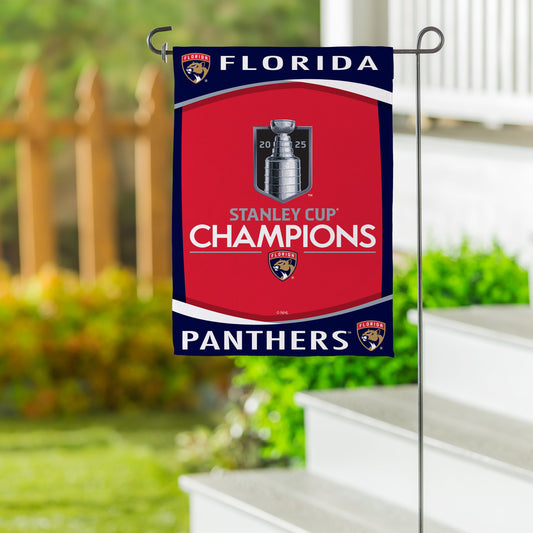 Florida Panthers, Stanley Cup 2025 Champions Garden Flag