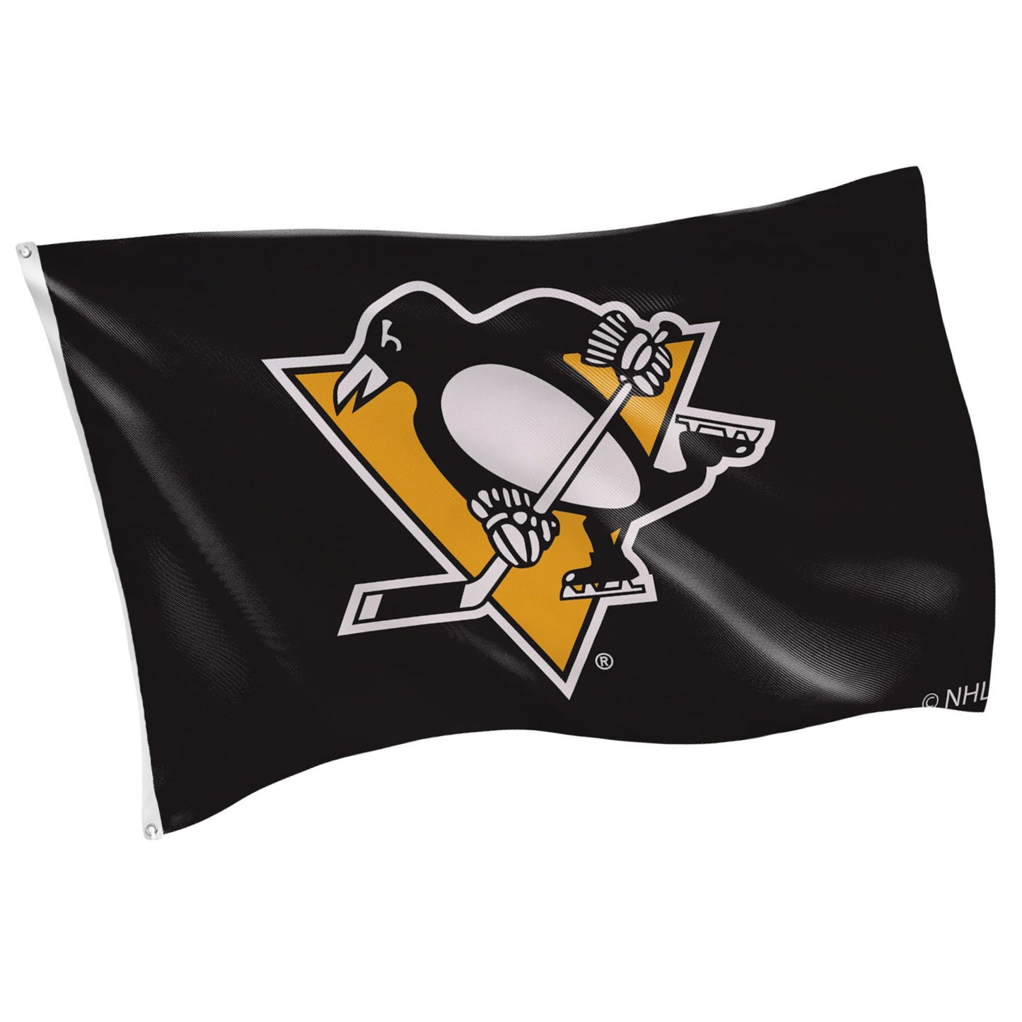 Pittsburgh Penguins Single Sided Estate Flag with 2 Grommets, 3'x5'