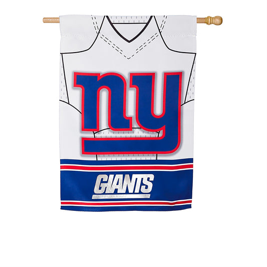 Flag, DS Suede, Foil, Reg, Jersey, New York Giants