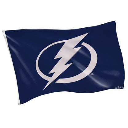 Tampa Bay Lightning Single Sided Flag with 2 Grommets, 3'x5'
