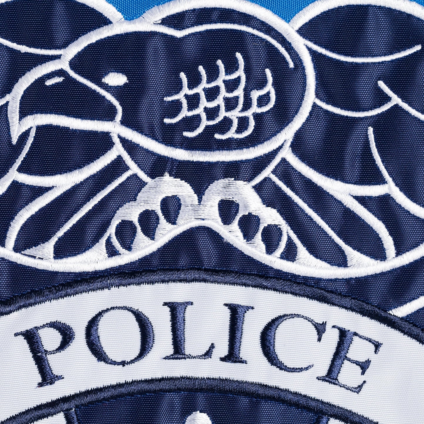 Police Department Garden Applique Flag