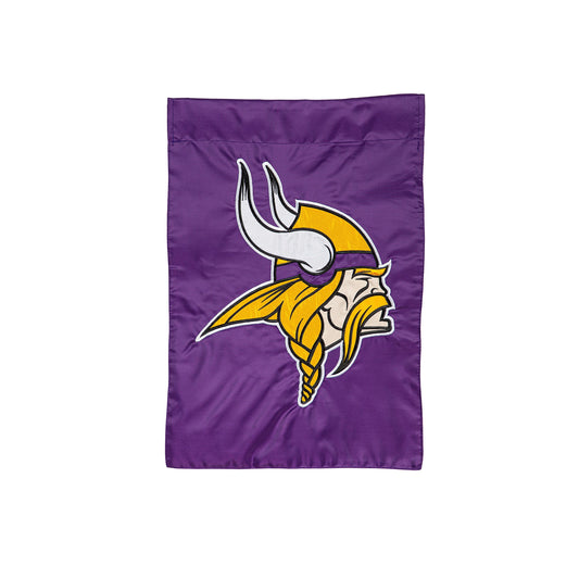 Applique Flag, Gar., Minnesota Vikings