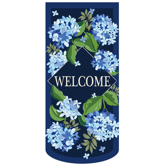 Hydrangea Welcome Estate Garden Flag