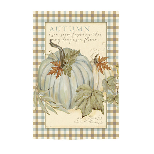Autumn Harvest Moire House Flags