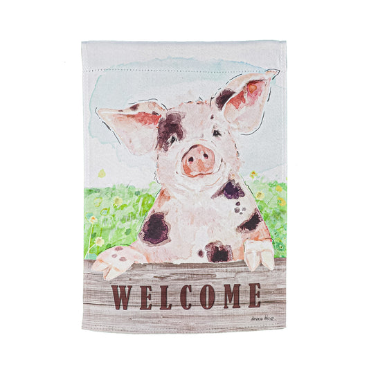 Spotted Pig Suede House Flag