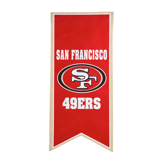San Francisco 49ers, Flag Banner
