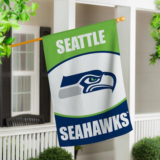 Seattle Seahawks Suede Flag, House