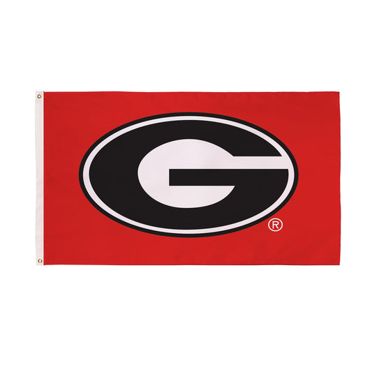 University of Georgia Single Sided Estate Flag with 2 Grommets, 3'x5'