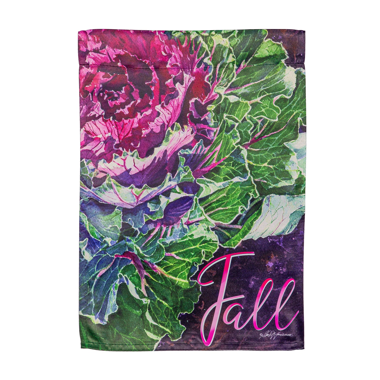Fall Beauty Suede Garden Flag