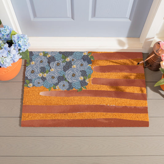 American Classic Flag, Coir Mat 36"x24"