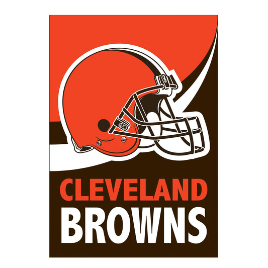 Cleveland Browns Burlap Flag GDN Size