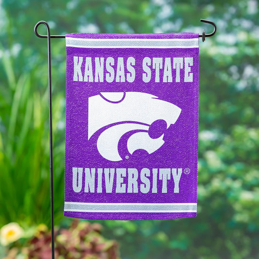 Embossed Suede Flag, GDN Size, Kansas State University