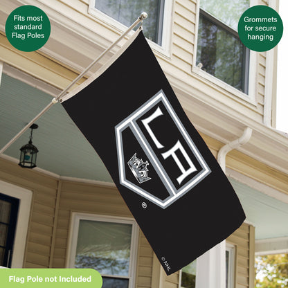 Los Angeles Kings Single Sided Flag w/ 2 Grommets, 3'x5'