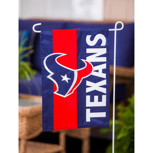 Houston Texans Embellished Garden Flag