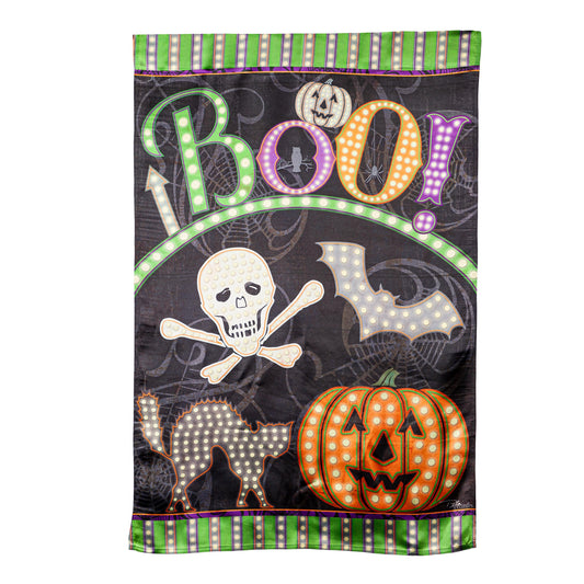 Spooky Lights House Lustre Flag