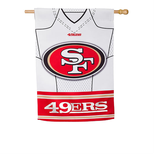 Flag, DS Suede, Foil, Reg, Jersey, San Francisco 49ers