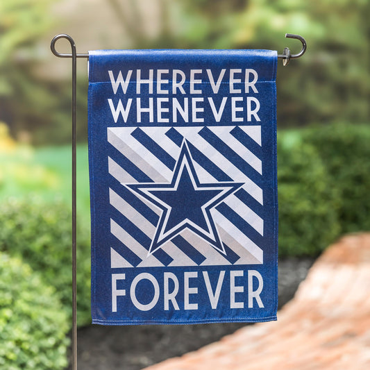 Dallas Cowboys WWF Fan Garden Flag